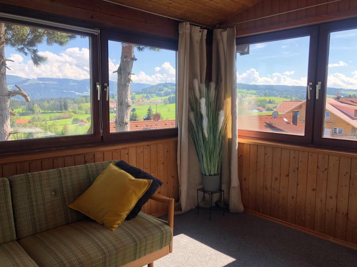 Panoramaapart - Alpzeit Im Westallgaeu Oberreute Dış mekan fotoğraf